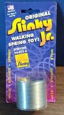 Original Slinky Jr. - Year 2000 Re-release - James Industries - New on Card