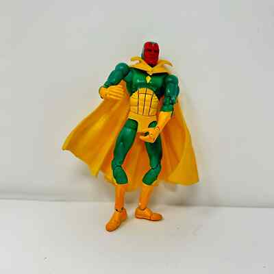 Marvel Vision Action Figure 6  Toy Biz 2003 Rubber Cape