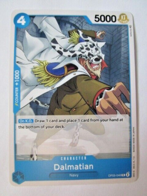 One Piece Dalmatian Op05-046 Character Common Near Mint!! | eBay