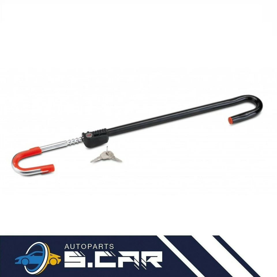 Asta Bloccasterzo Blocca Volante Pedale Antifurto Per Auto Universale Regolabile