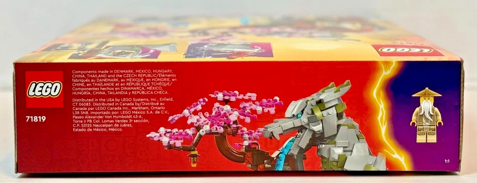 LEGO (71819) Ninjago: Dragon Stone Shrine New Sealed Fast Ship Dragon's Rising - Image 3 of 4
