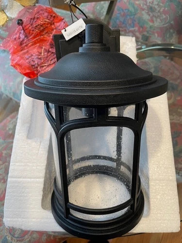 Quoizel MBH8407K -Light Marblehead Outdoor Lantern in Mystic Black ( Qty-2 )  - Picture 3 of 6