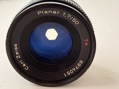 Carl Zeiss Planar T 50mm f/1.7 C/Y Mount Lens for Contax Yashica #6974051