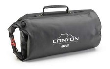 GIVI CANYON schwarze wasserdichte Rolltasche, gelbe Innenseite 20 Liter 