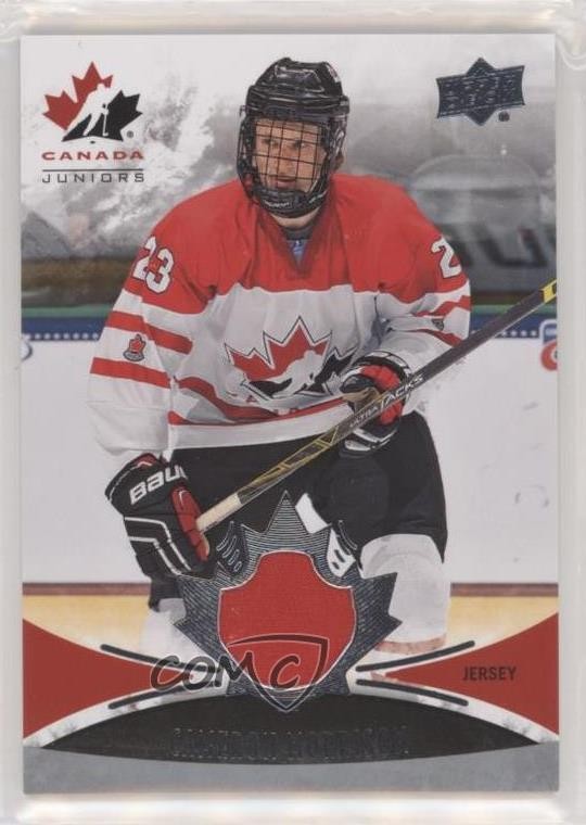 2016 Upper Deck Team Canada Juniors Jerseys Cameron Morrison #135 o6n