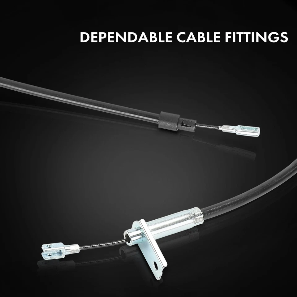 2x Cable freno aparcamiento trasero izquierdo y derecho mercedes-benz w202 a208 c208 c280 Foto 4 de 4