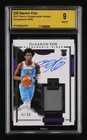 2017 Panini Impeccable Jersey: #160 De'Aaron Fox Auto /99 Fox MBA 9 MINT