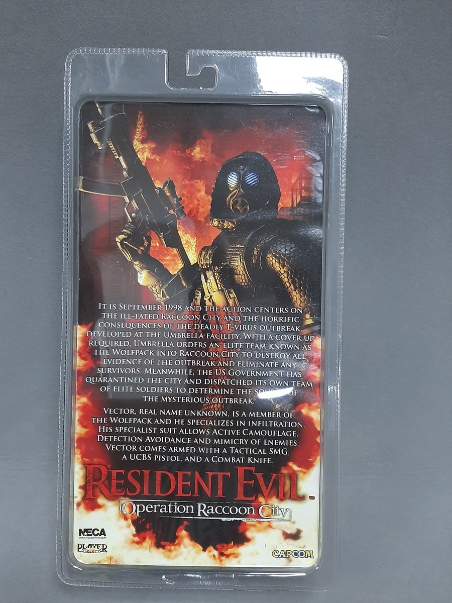 NECA Resident Evil Operation Raccoon City Vector Action Figure for