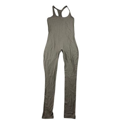 Aritzia TnAction Acrobat Jumpsuit Women S Brown Yoga Racerback Athletic Sporty