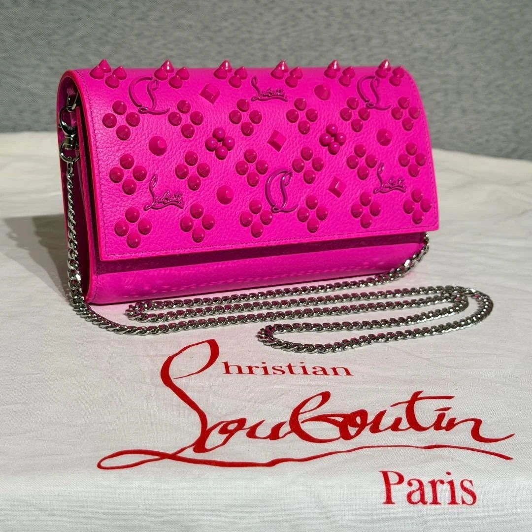 Christian Louboutin Pink Wallets for Women for sale | eBay