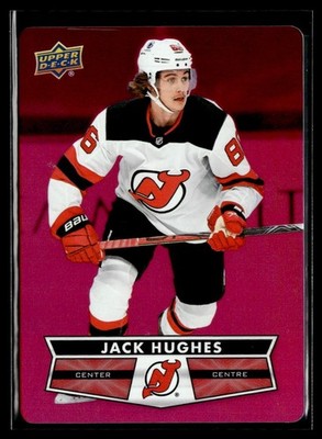 2021-22 Tim Hortons Collectors Series Red Die Cut #DC-13 Jack Hughes