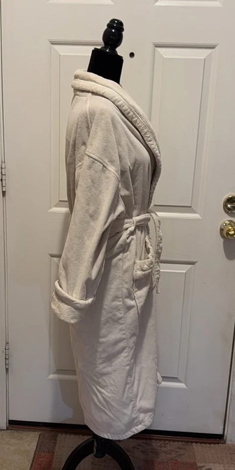 Nautica Terry Robe 22” P2P 45” Length Few Small Stains See Pic Ladies XS - Image 3 of 4