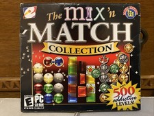 Vintage Software The Mix'n Match Collection Video Games - eGames 2006 Win PC New