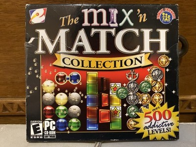 Vintage Software The Mix'n Match Collection Video Games - eGames 2006 Win PC New