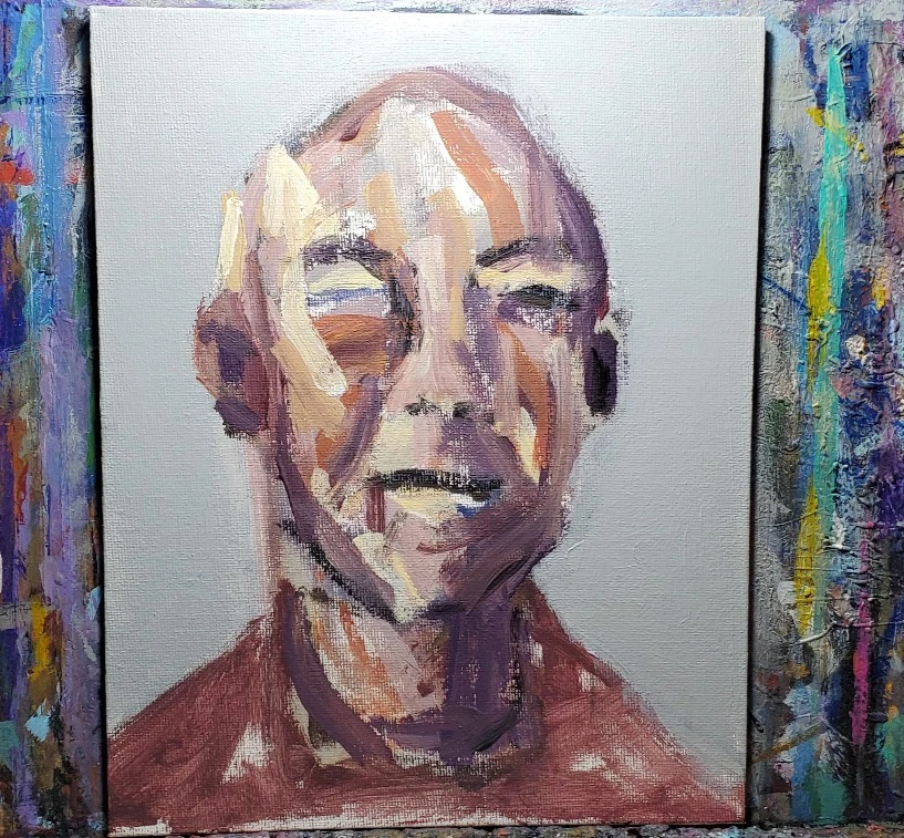 人物原始抽象艺术绘画| eBay