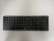 Inland Foldable Bluetooth Keyboard with Scissor Switches and Number Pad - No Box