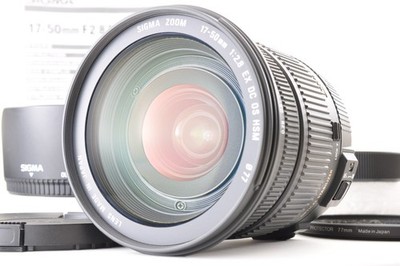 *Mint* SIGMA EX 17-50mm F/2.8 DC OS HSM Zoom Lens for Nikon F mount Hood #5550