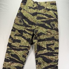Tiger Stripe Camo Pants Xs 26x32 Military Cargo Combat Trousers Jungle
