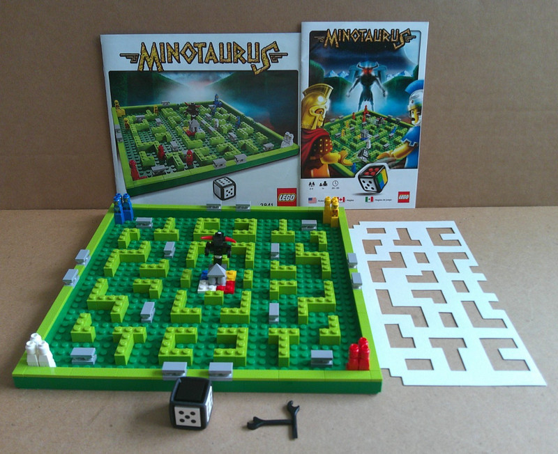 LEGO Minotaurus #3841 Set Board Game 100% Complete