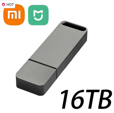 Tragbares High Speed OTG USB3.2 Metall-Flash-Laufwerk (grau 8 TB)
