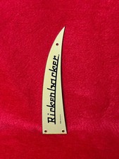 Vintage Rickenbacker Bass Large Gold Truss Rod Cover Genuine Original-6 5/8"