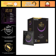 Ultra-Thin Lubricated Latex-Free Condoms - 36 Count, Extra Sensitive Protection