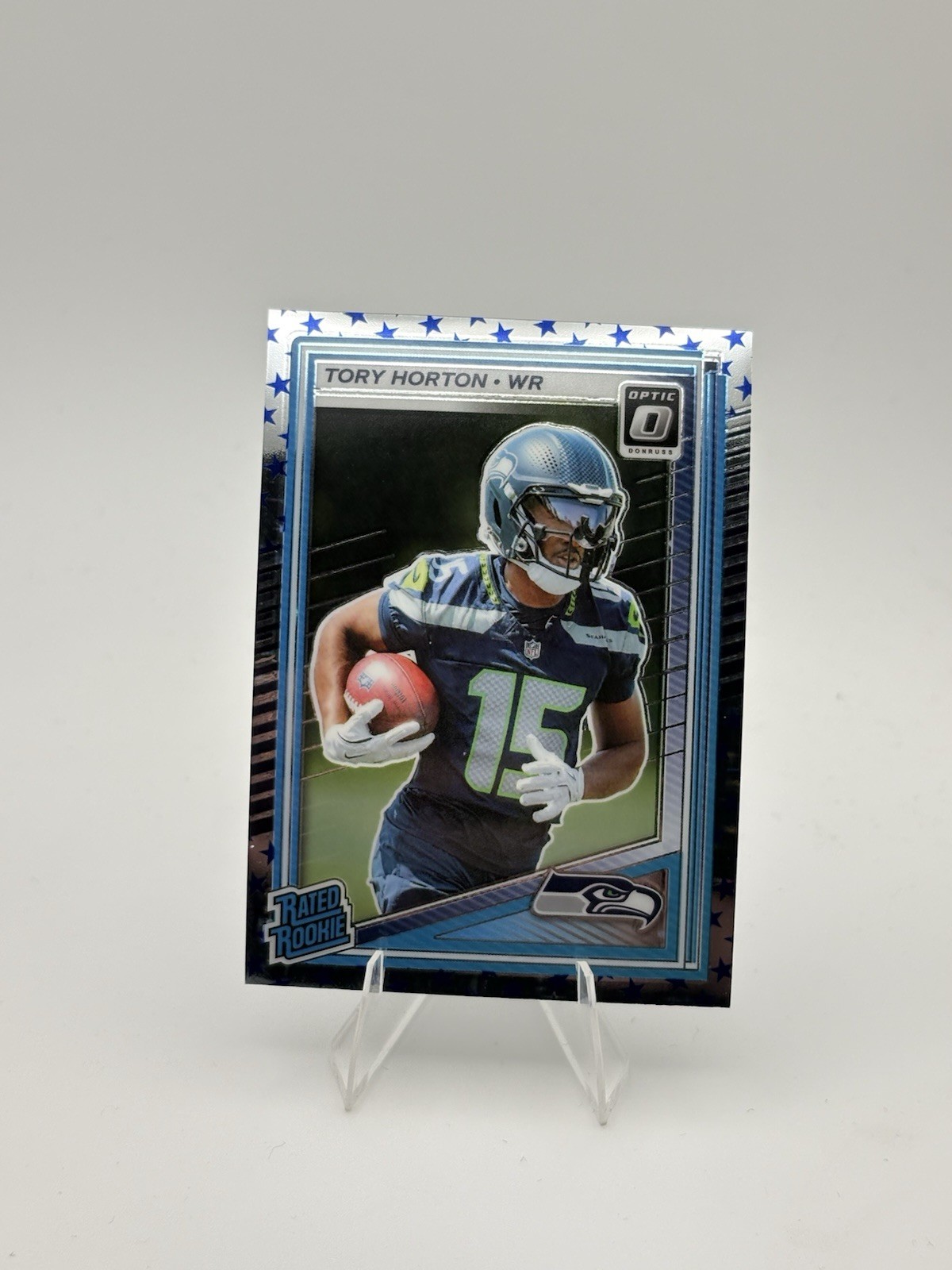 2025 Panini Donruss Optic - Rated Rookie Tory Horton #295 Stars Prizm (RC)