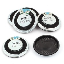 1W 30mm Diameter 8 Ohm Internal Mini Magnet Speaker Loudspeaker 6Pcs