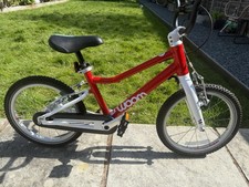 Woom Original 3 Kids Bike – Red – 16" Wheels – Lightweight Premium Childs bike