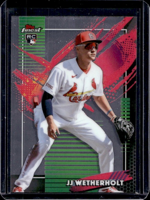 2026 Topps Finest JJ Wetherholt Rare RC Rookie #269 Cardinals
