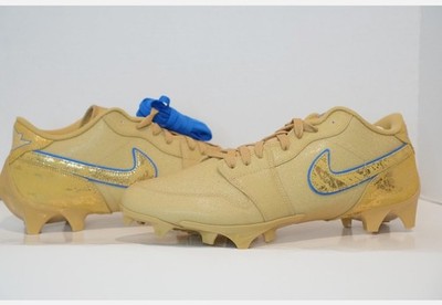 DS Nike Jordan Low Vapor Edge PE sz 10 UCLA Bruins Gold Cleats HF5571 700 