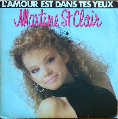 Martine St-Clair Die Liebe ist in deinen Augen - 45T x 1