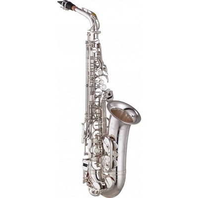 Brand New YAMAHA Alto Saxophone - CUSTOM YAS 875EXS in SILVER PLATE - Ships FREE