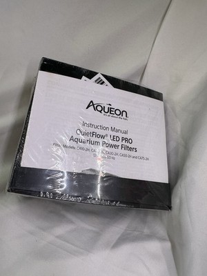 Aqueon QuietFlow 10 LED PRO Aquarium Fish Tank Power Filter Up to 20 Gallon