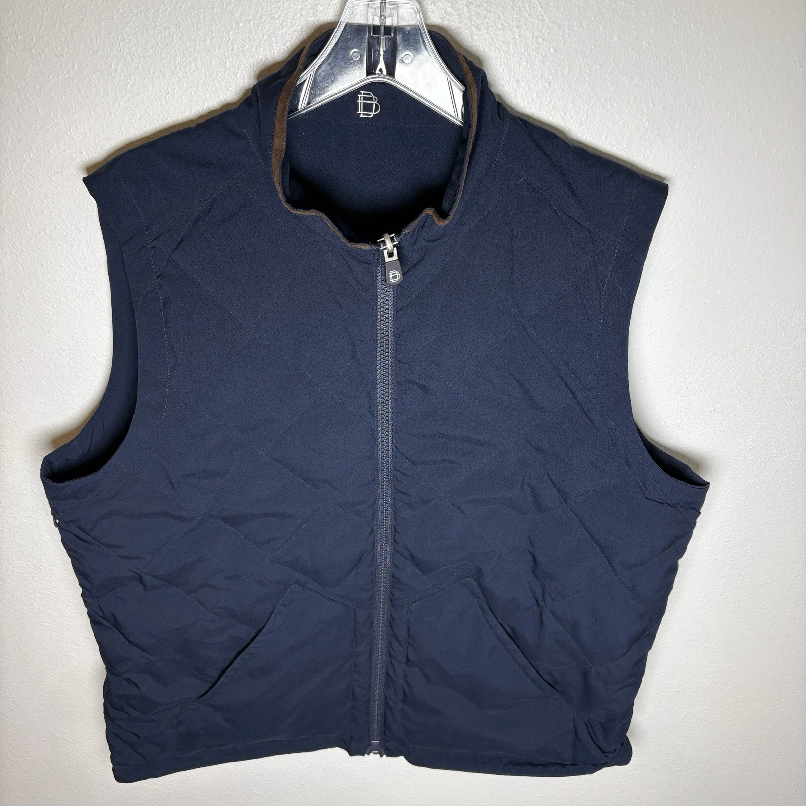 B Draddy x Baltusrol Golf Club Lawrence Reversible Vest Men's XL Quilted image 13