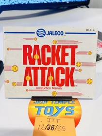 Nintendo Entertainment System NES Racket Attack with Manual
