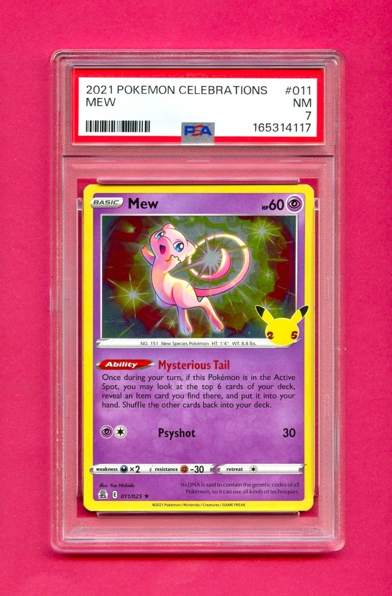 25+ Mew Pokémon TCG Professional Sports Authenticator (PSA) Holo