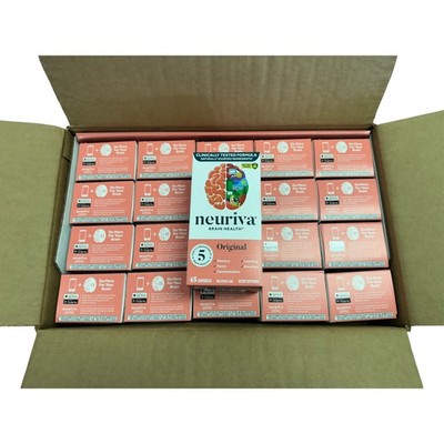 20 Neuriva Brain Health 45 Ct Wholesale Reseller Case Exp 10/2026 - Bulk Buy