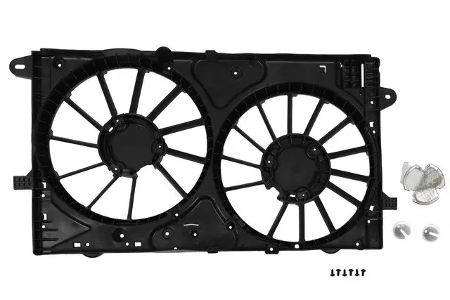Genuine GM Engine Cooling Fan Shroud 20970655 - Image 2 of 4