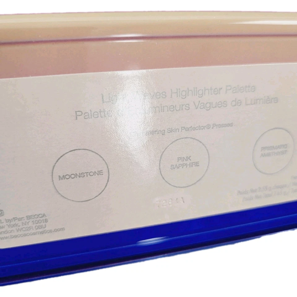 Becca Light Waves Highlighter Palette Pink Sapphire+Prismatic Amethyst+Moonstone - Image 4 of 4