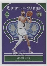 2023-24 Panini Phoenix Court of the Kings Purple 24/75 Jayson Tatum #20 11es