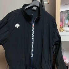 Descente Swiss Triathlon Windbreaker Black Light Sports Jacket