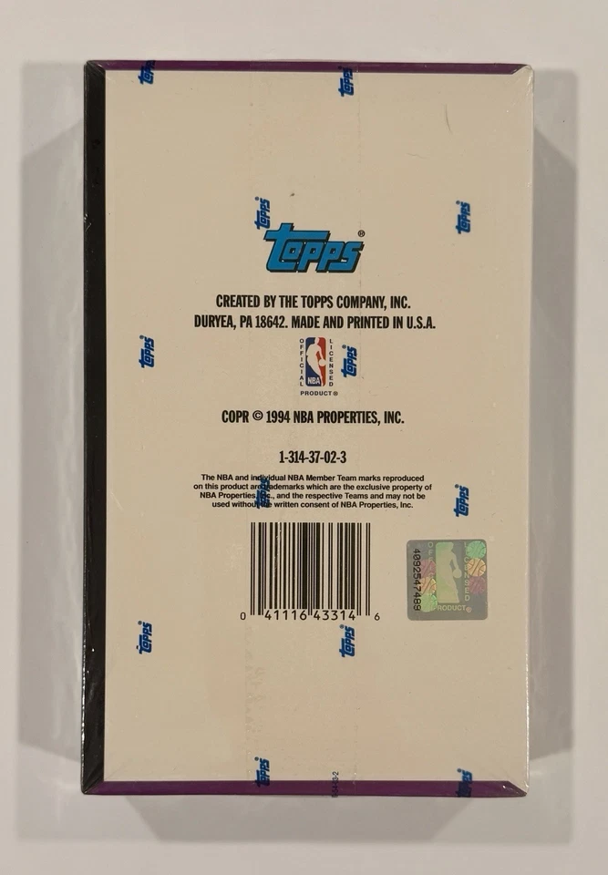 1993-94 Topps Stadium Club Series 2 Sealed Box Jordan Beam Team Chase 24 Packs - Image 2 of 4