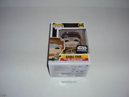 Babu Frik # 340 Star War Smuggler's Bounty Exclusive Pop Figure December Box
