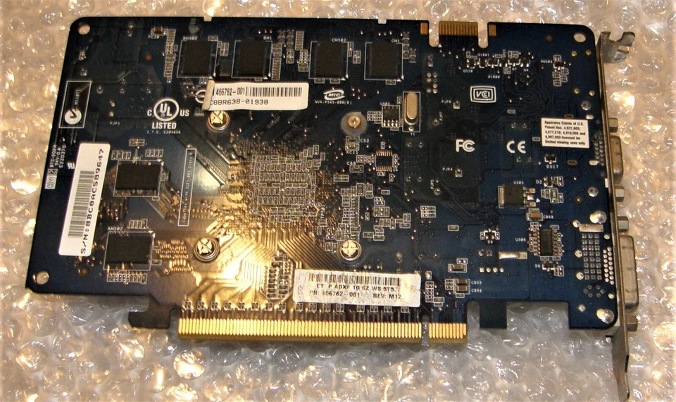 466762-001 HP Nvidia GeForce 9600GS 768MB GDDR2 192-Bit HDMI / VGA / DVI PCI - Image 2 of 3