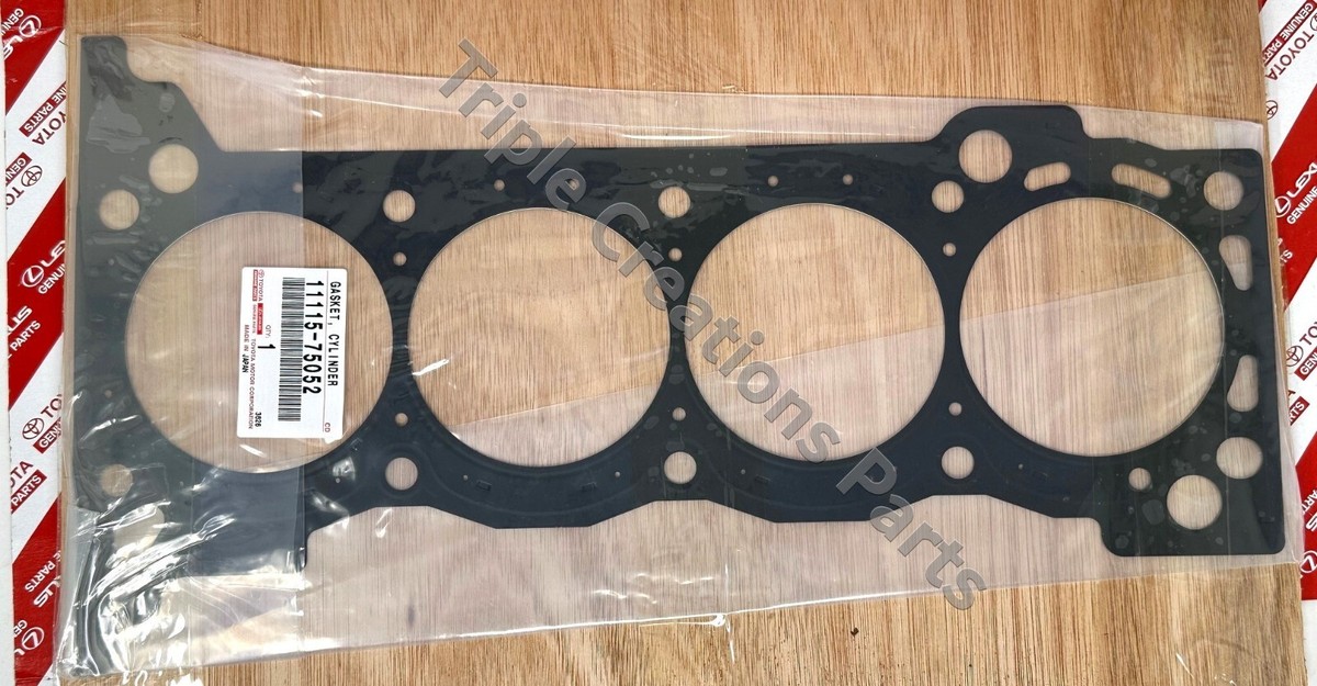 TOYOTA GENUINE 11115-75052 GASKET, CYLINDER HEAD OEM
