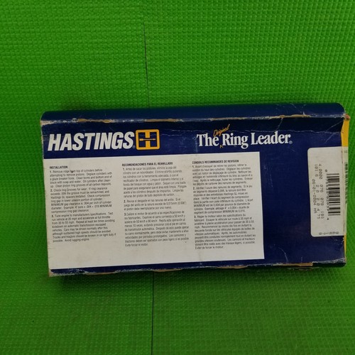 Hastings Piston Ring Set 139040; 4.040" Bore Standard Fit 5/64, 5/64, 3/16 +.040 - Picture 5 of 5