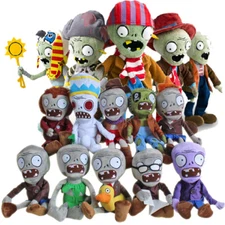 Plants vs Zombies 2 PVZ Figures Plush Staff Toy Stuffed Doll Gifts 13cm-35cm