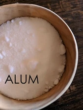 ALUM - Natural Dye Mordant - Powder Form - 50 grams - Free Shipping USA