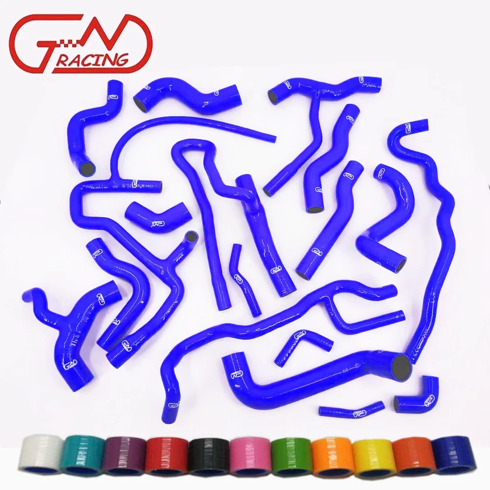 Kit de mangueras de radiador Fit 99-01 Porsche Carrera 996 4 transmisión Tiptromoc 3.6NA Foto 3 de 4